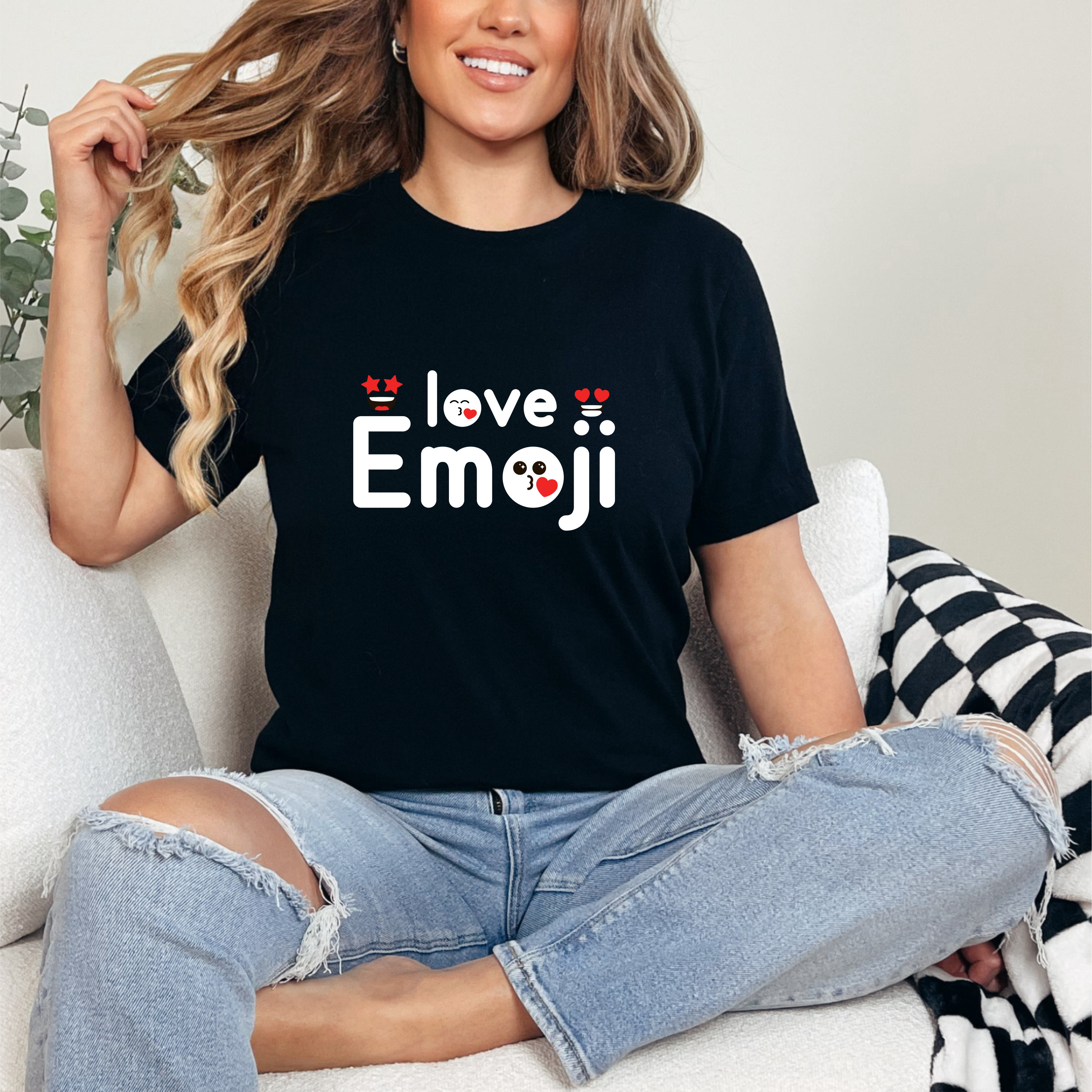 Ženska Majica - Love Emoji