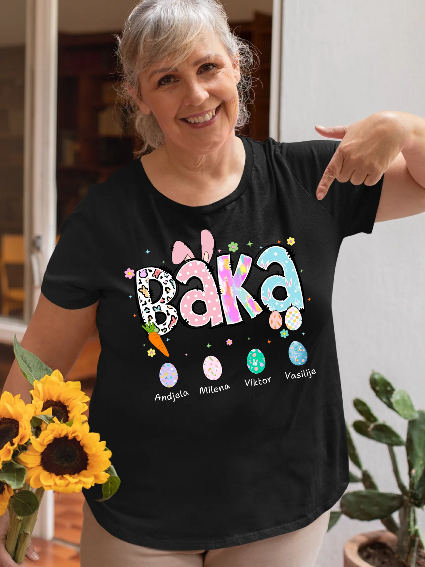 Ženska Majica - Baka Uskršnja Jaja