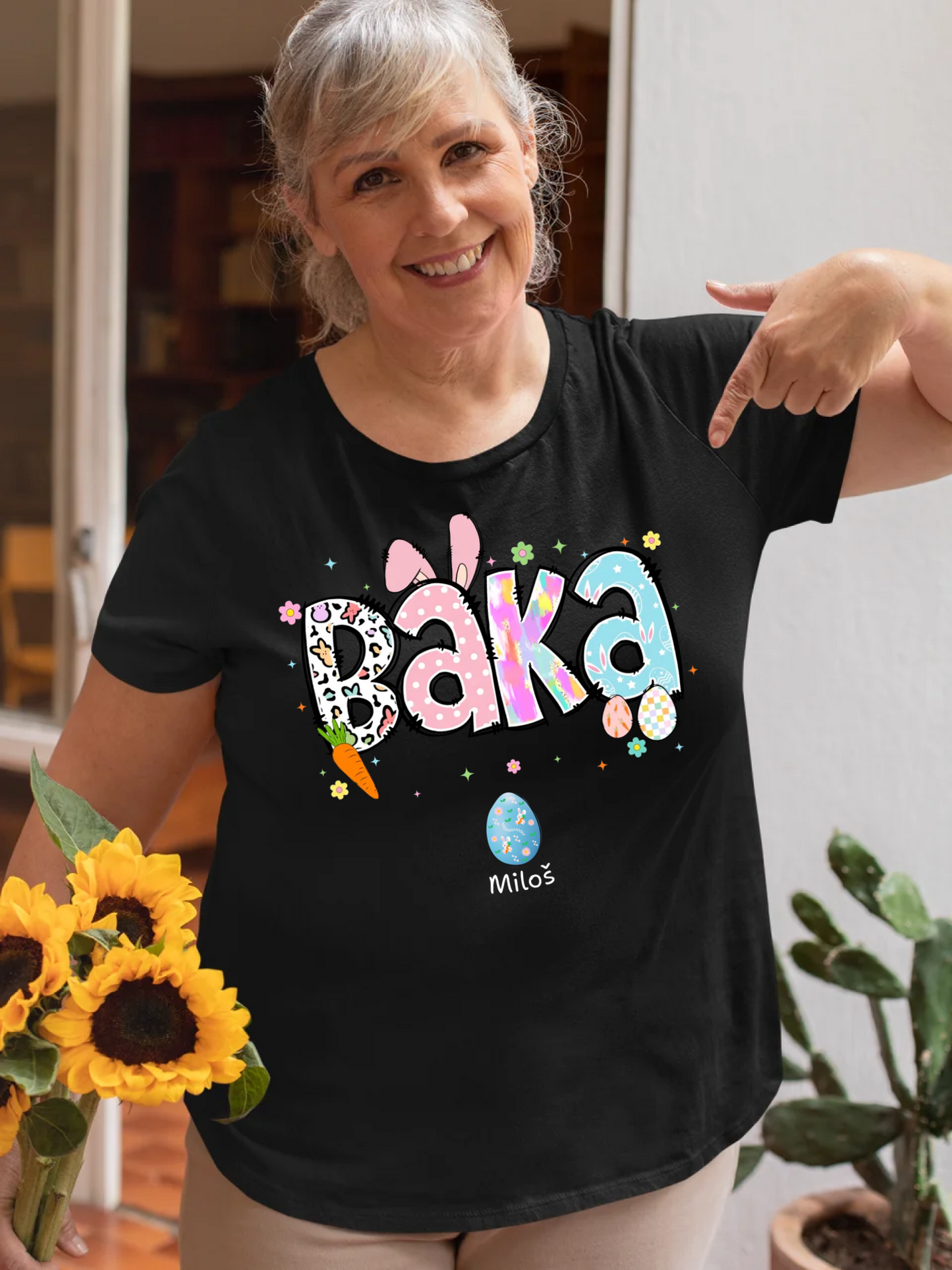 Ženska Majica - Baka Uskršnja Jaja
