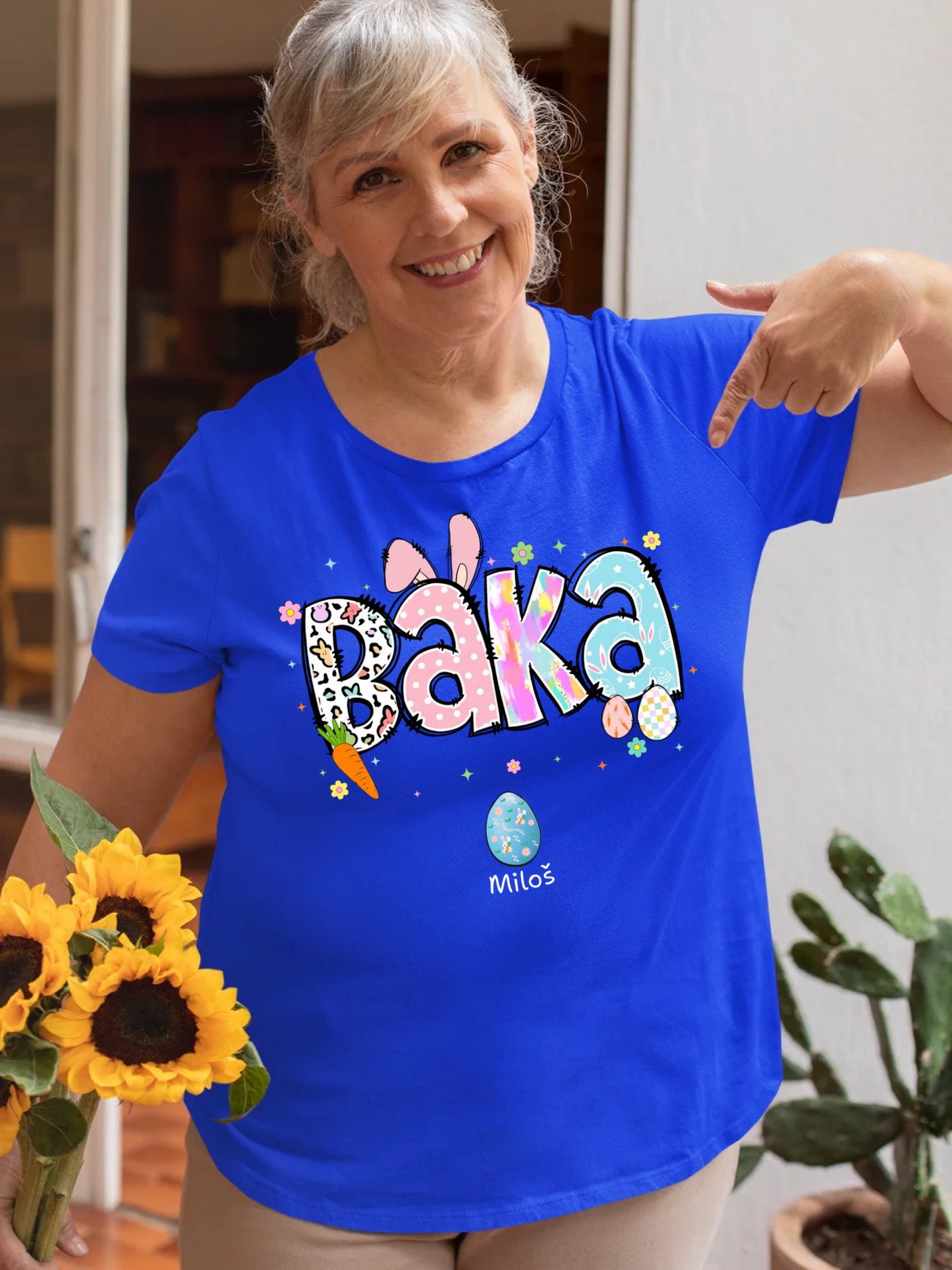 Ženska Majica - Baka Uskršnja Jaja