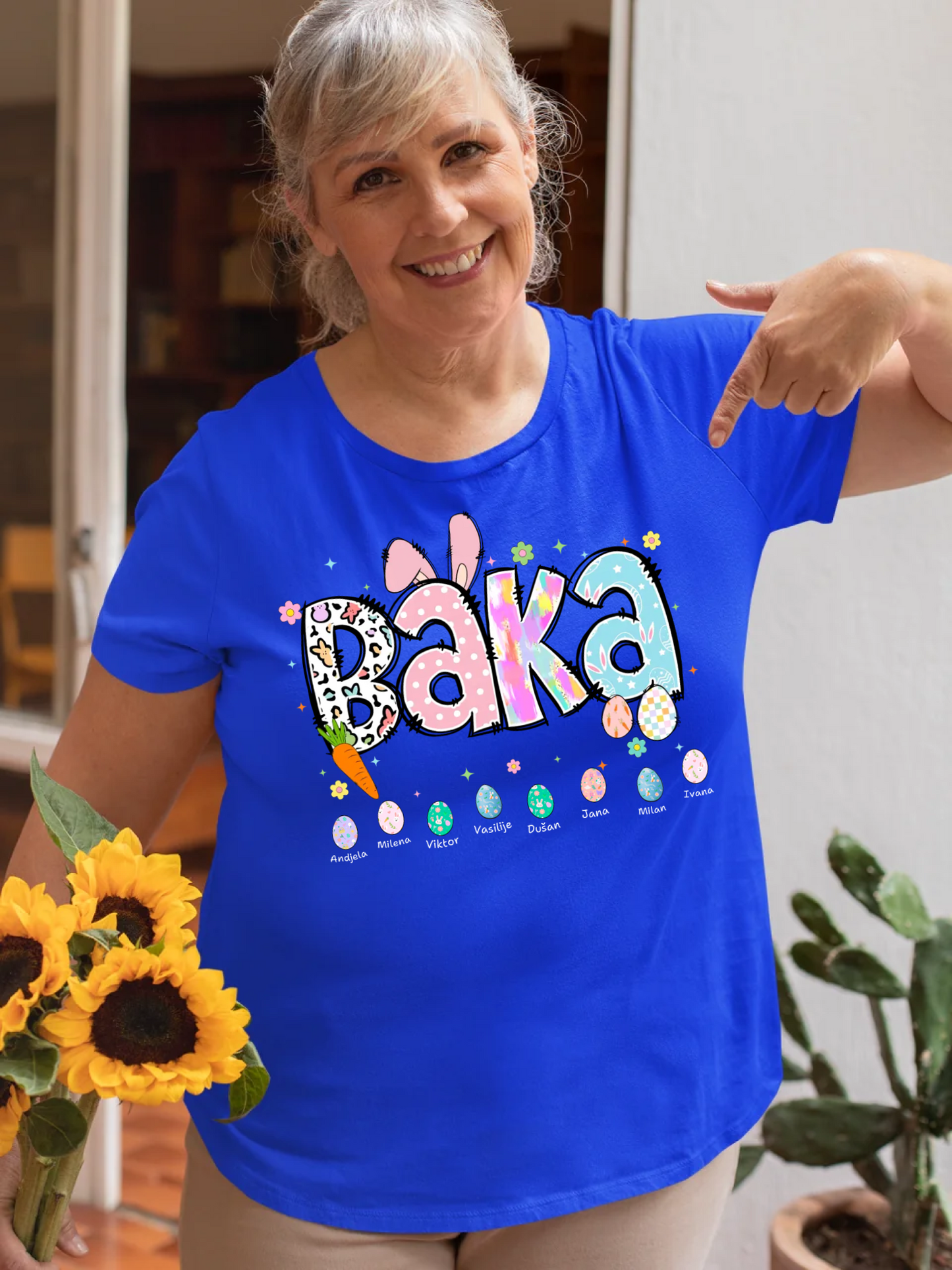 Ženska Majica - Baka Uskršnja Jaja