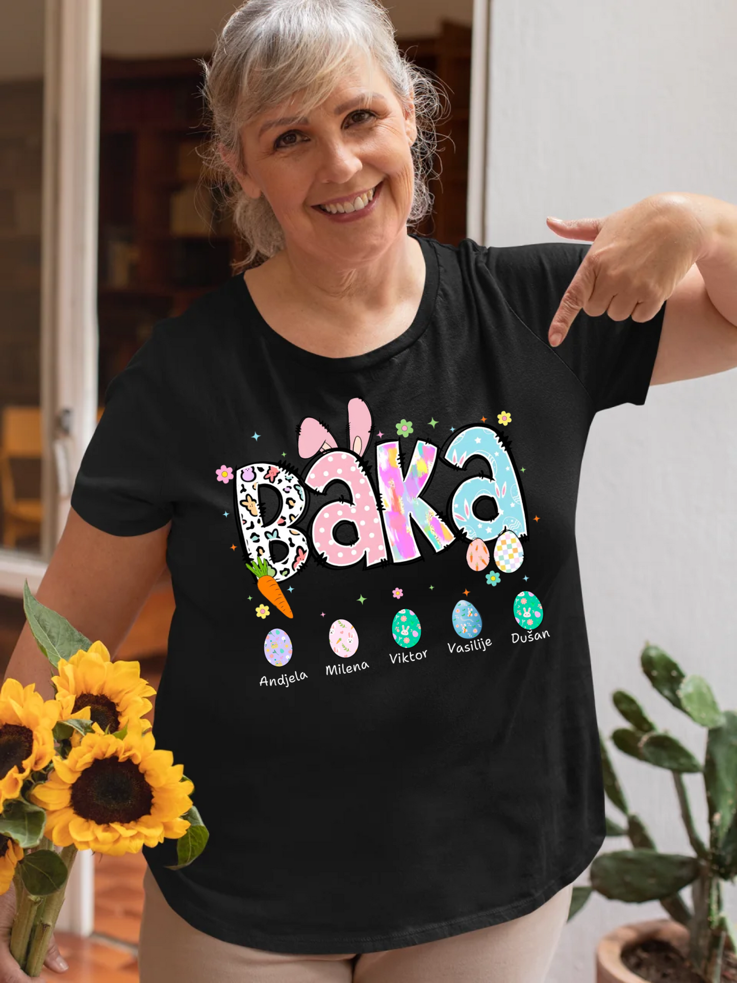 Ženska Majica - Baka Uskršnja Jaja