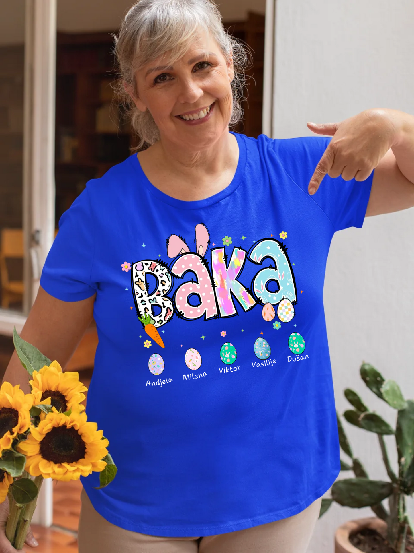 Ženska Majica - Baka Uskršnja Jaja