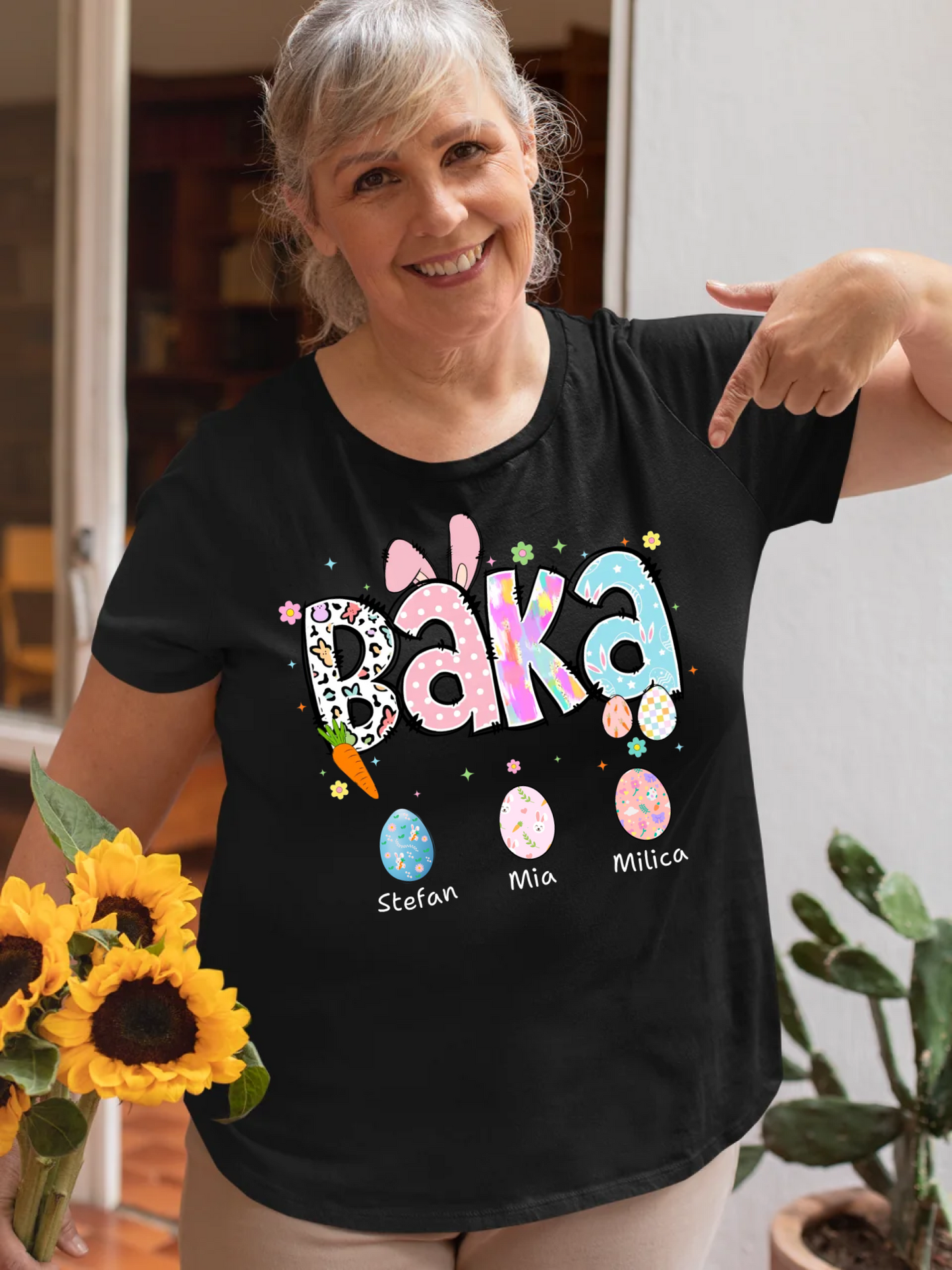 Ženska Majica - Baka Uskršnja Jaja