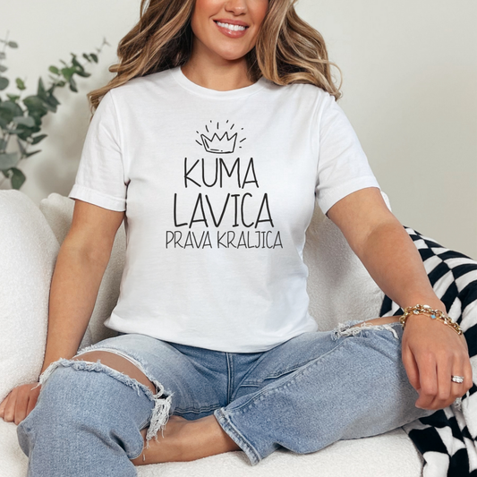 Ženska Majica - Kuma Lavica Prava Kraljica