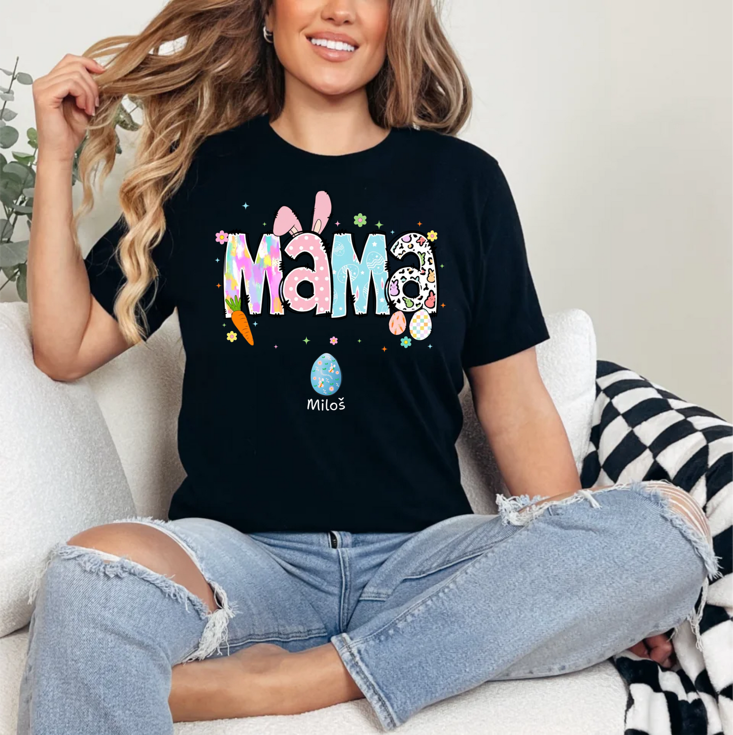 Ženska Majica - Mama Uskršnja Jaja