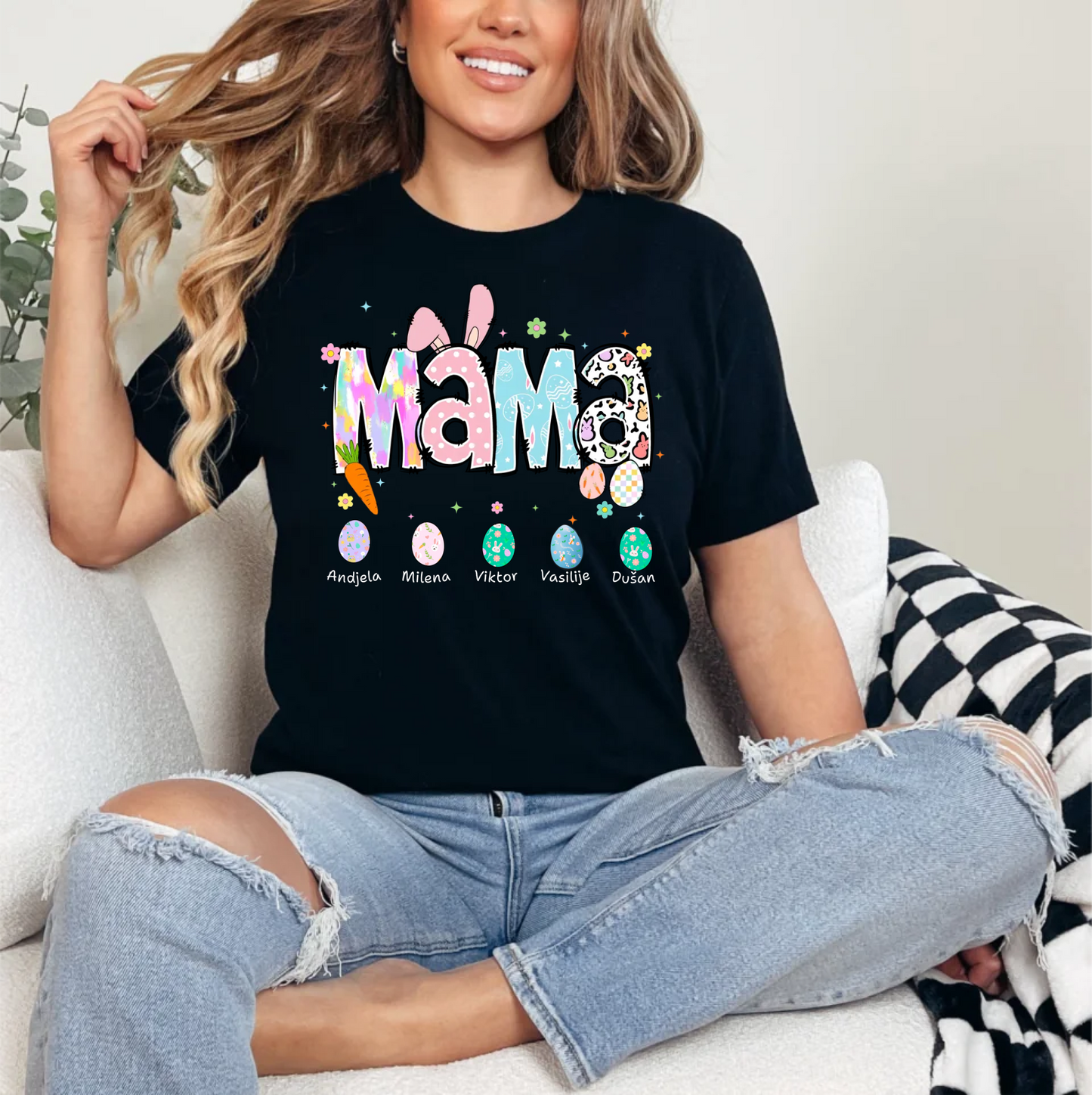 Ženska Majica - Mama Uskršnja Jaja