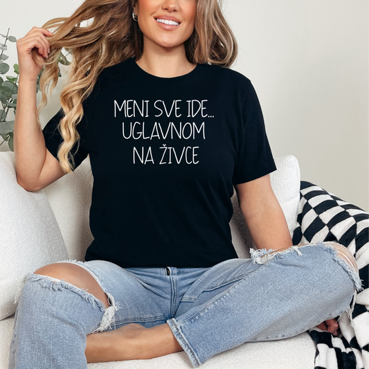 Ženska Majica - Meni Sve Ide Uglavnom Na Živce