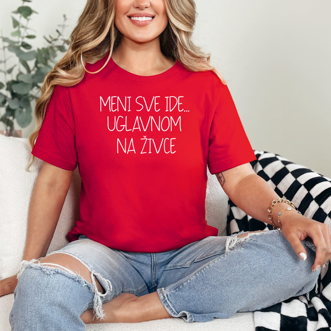 Ženska Majica - Meni Sve Ide Uglavnom Na Živce