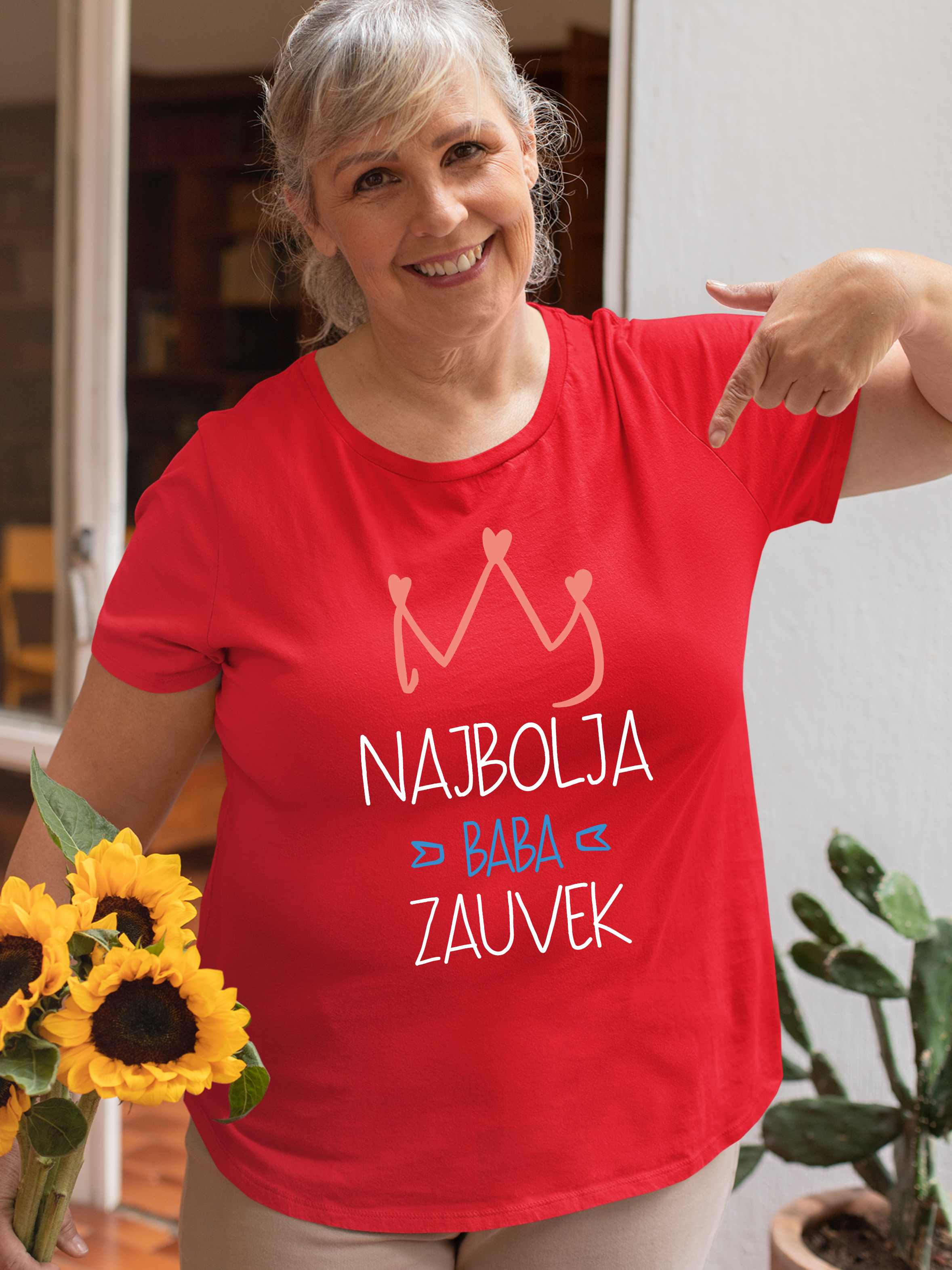 Ženska Majica - Najbolja Baba Zauvek