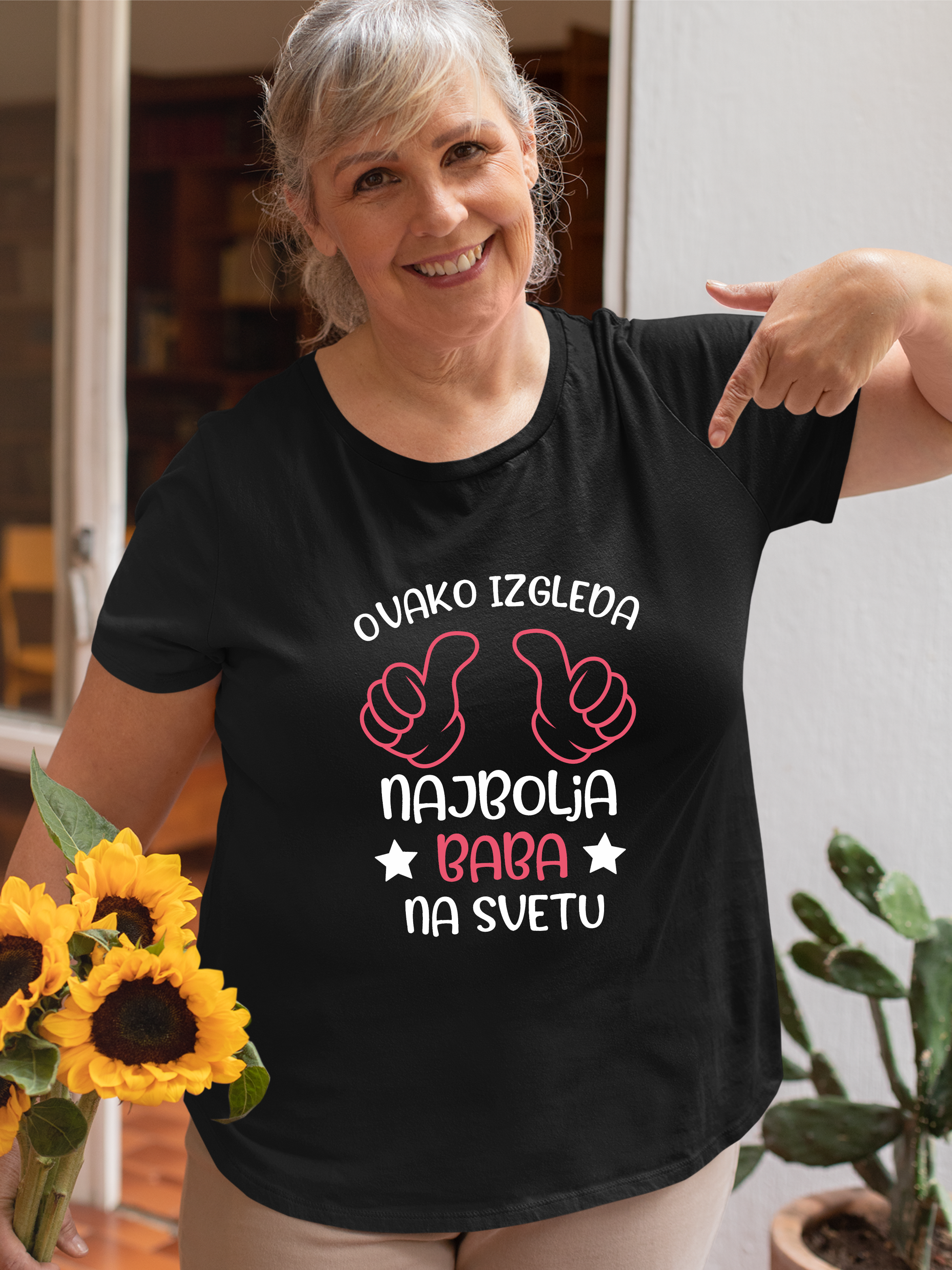 Ženska Majica - Ovako Izgleda Najbolja Baba na Svetu