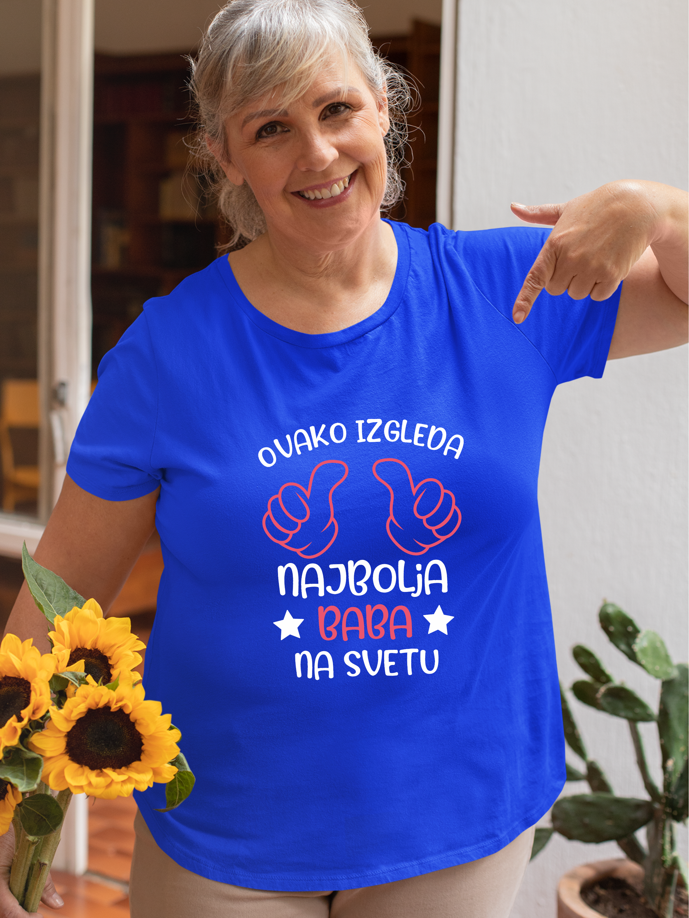 Ženska Majica - Ovako Izgleda Najbolja Baba na Svetu