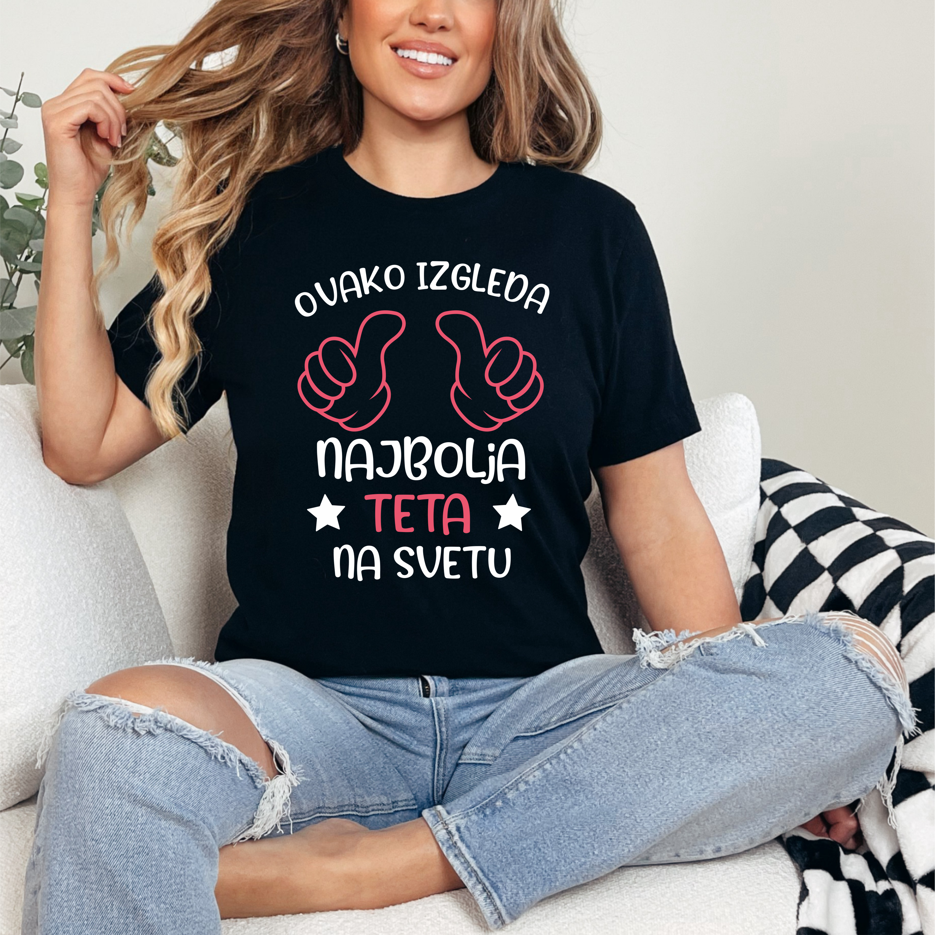 Ženska Majica - Ovako Izgleda Najbolja Teta na Svetu