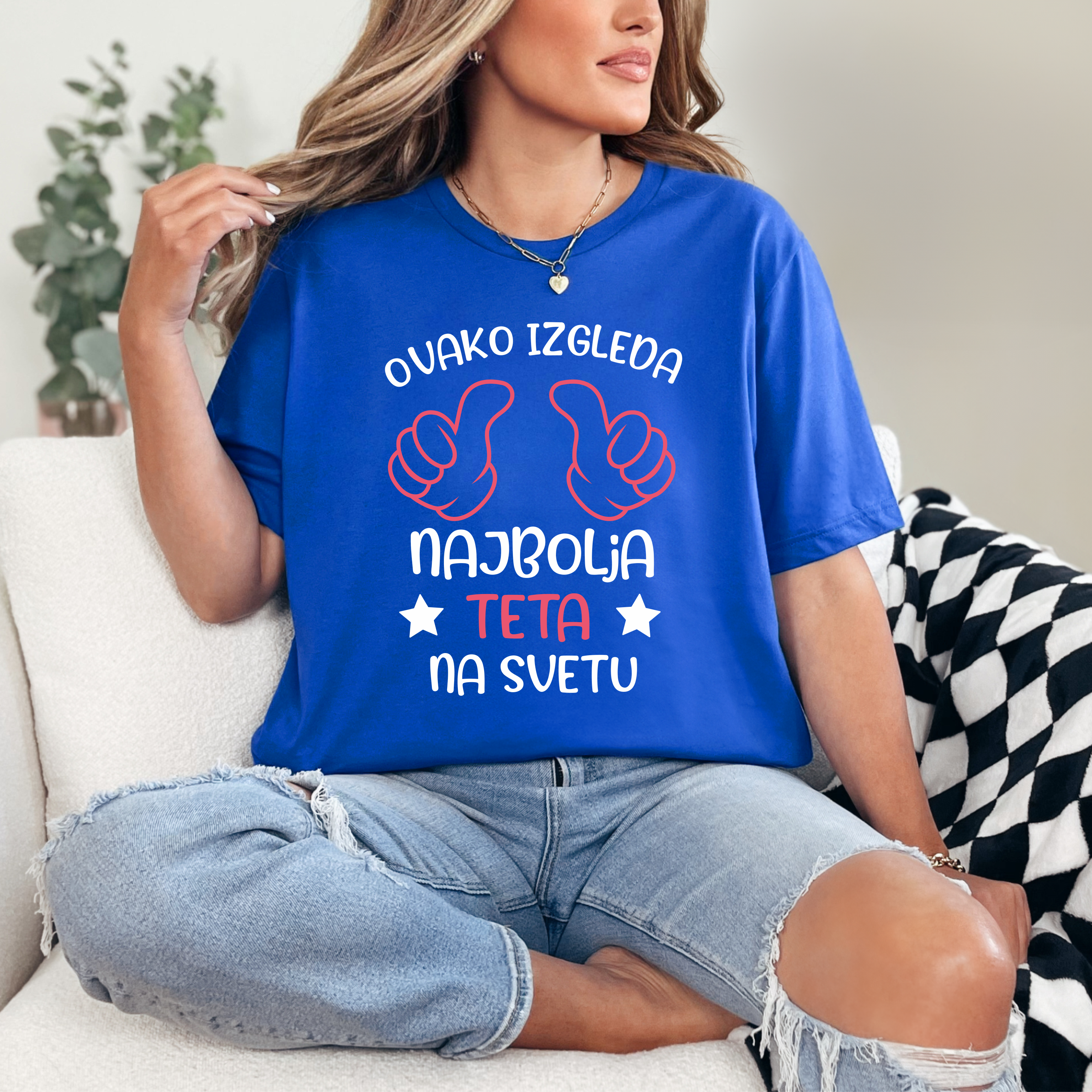 Ženska Majica - Ovako Izgleda Najbolja Teta na Svetu