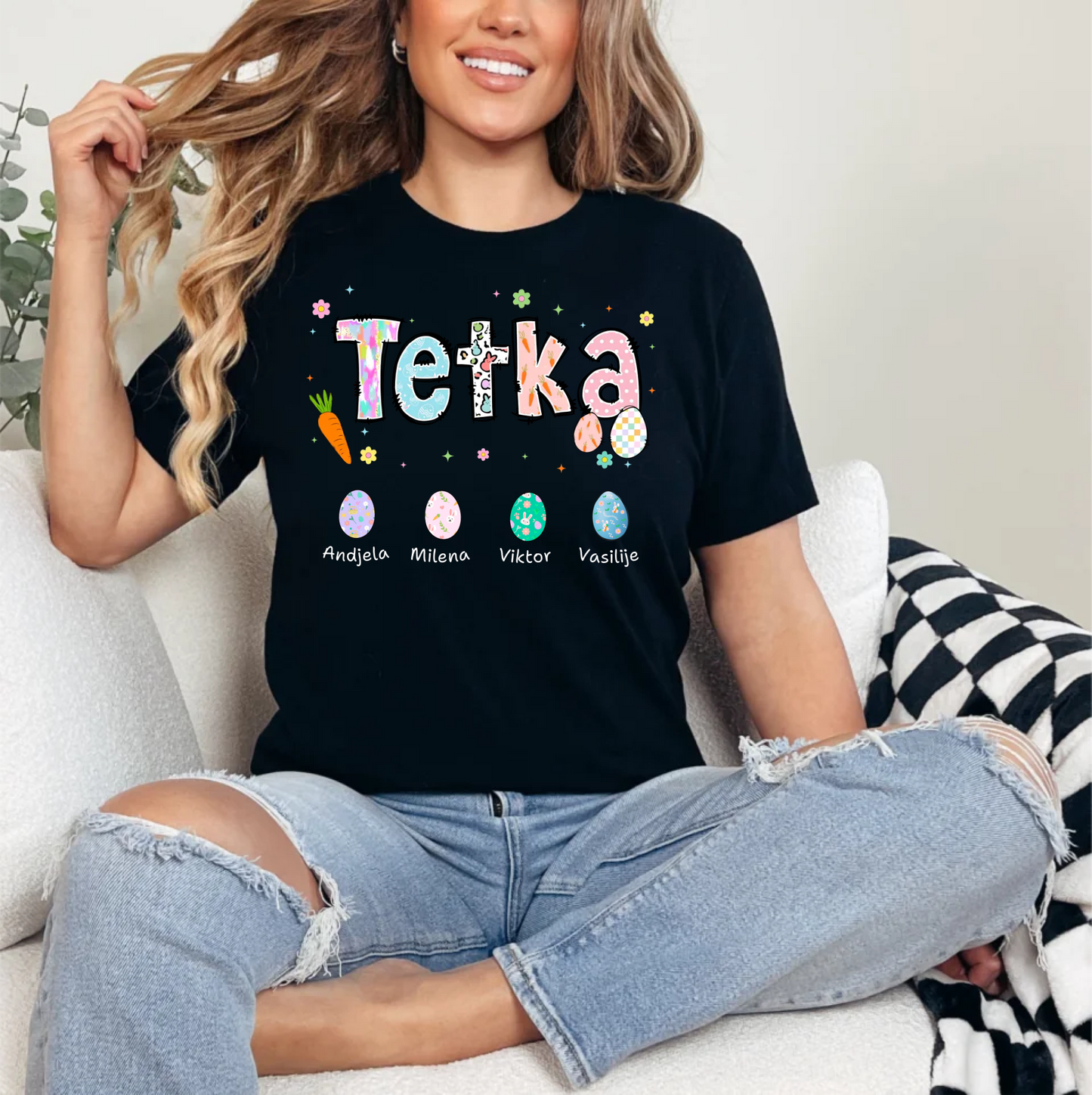 Ženska Majica - Tetka Uskršnja Jaja