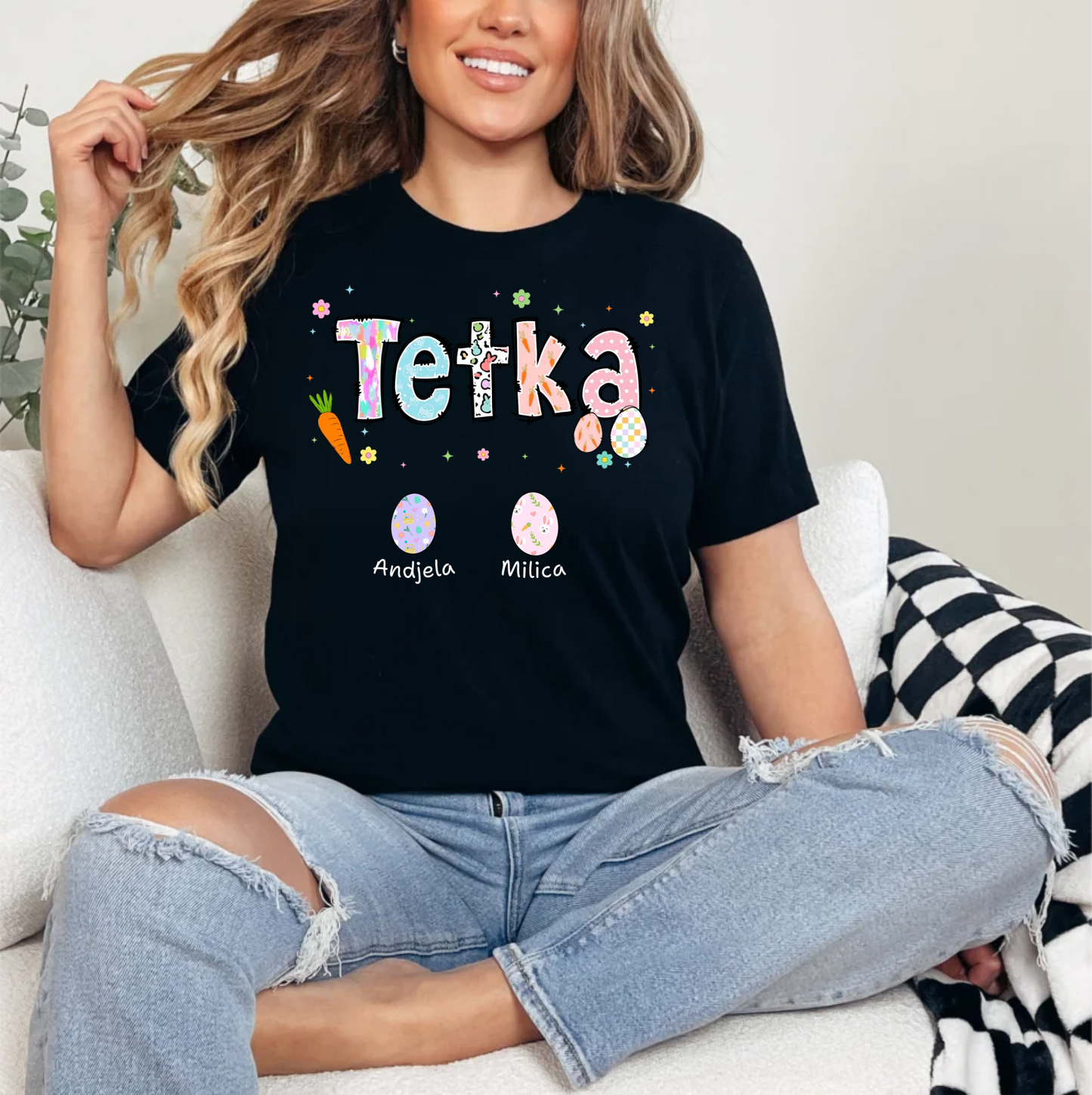 Ženska Majica - Tetka Uskršnja Jaja