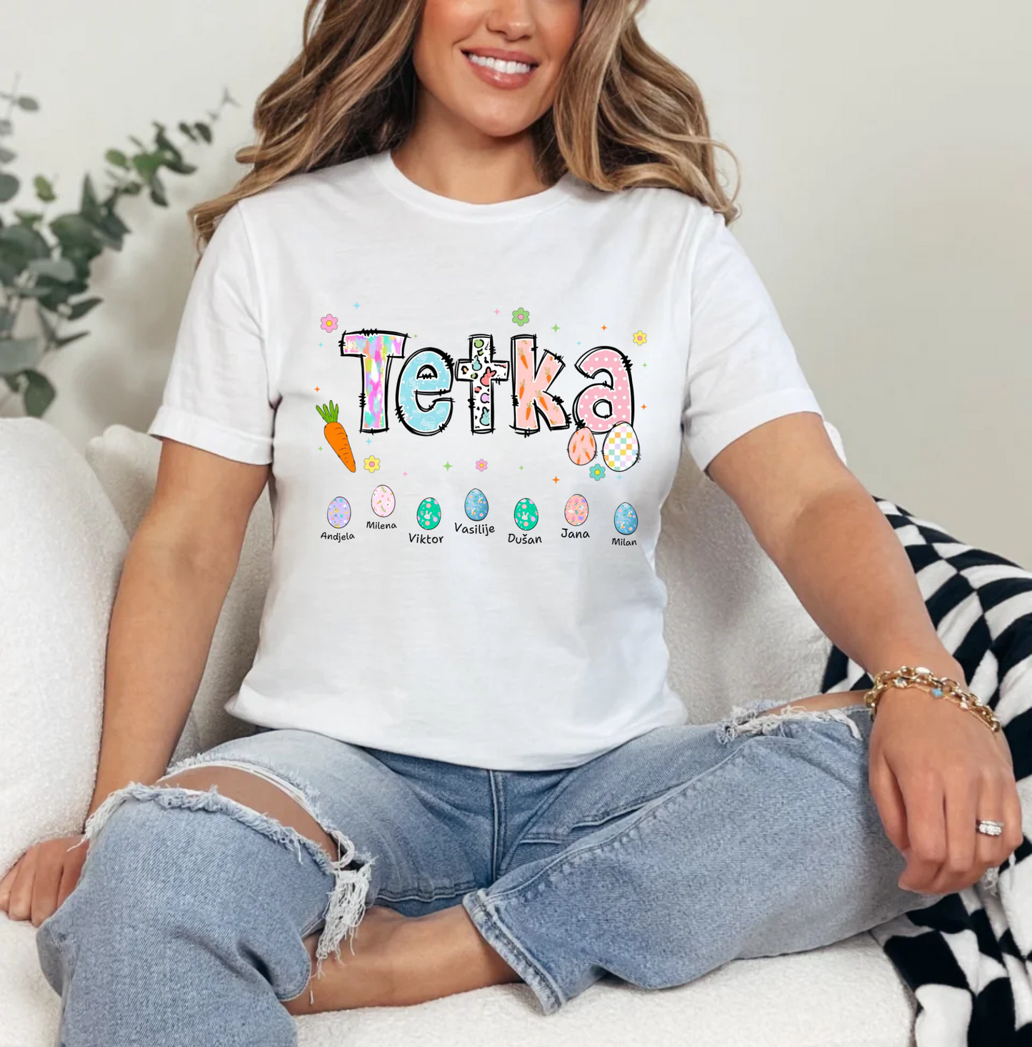 Ženska Majica - Tetka Uskršnja Jaja