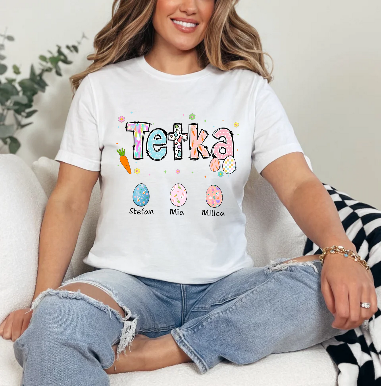 Ženska Majica - Tetka Uskršnja Jaja