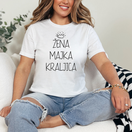 Ženska Majica - Žena Majka Kaljica