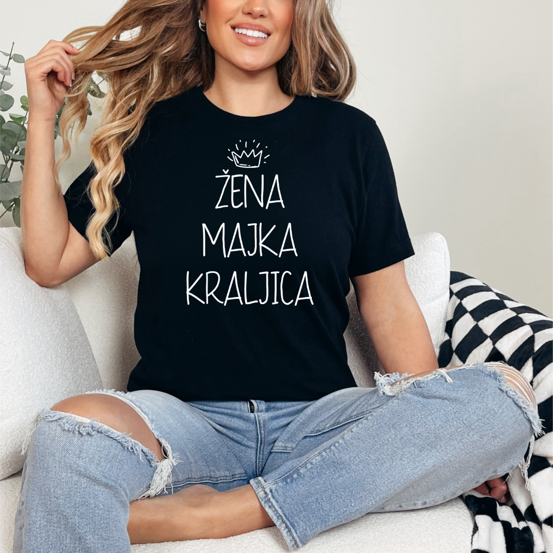 Ženska Majica - Žena Majka Kaljica
