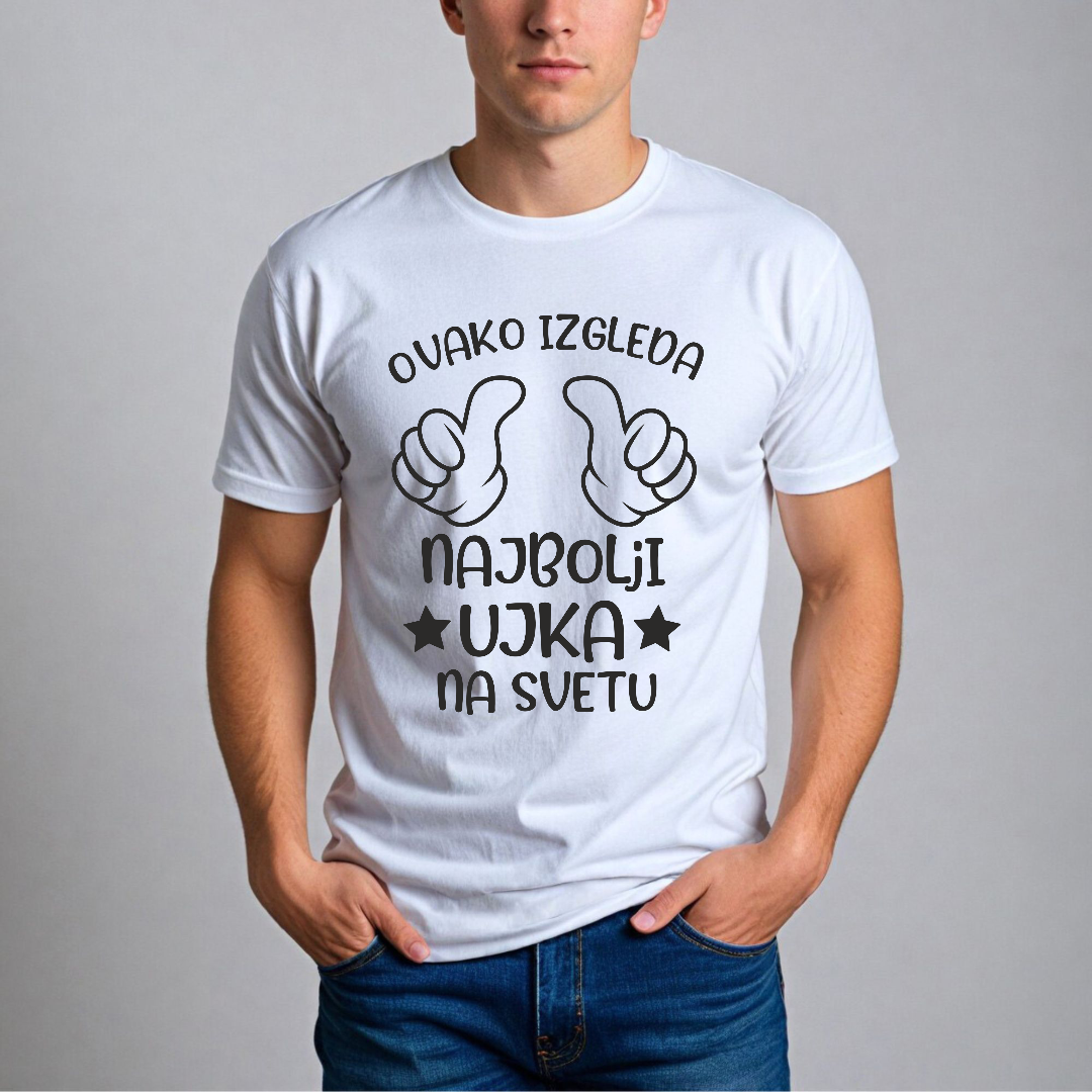 Muška Majica - Ovako Izgleda Najbolji Ujka Na Svetu