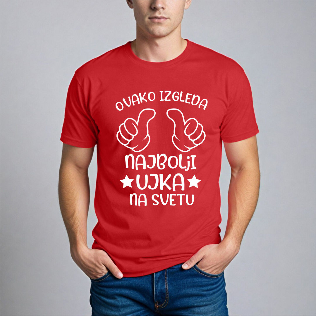 Muška Majica - Ovako Izgleda Najbolji Ujka Na Svetu