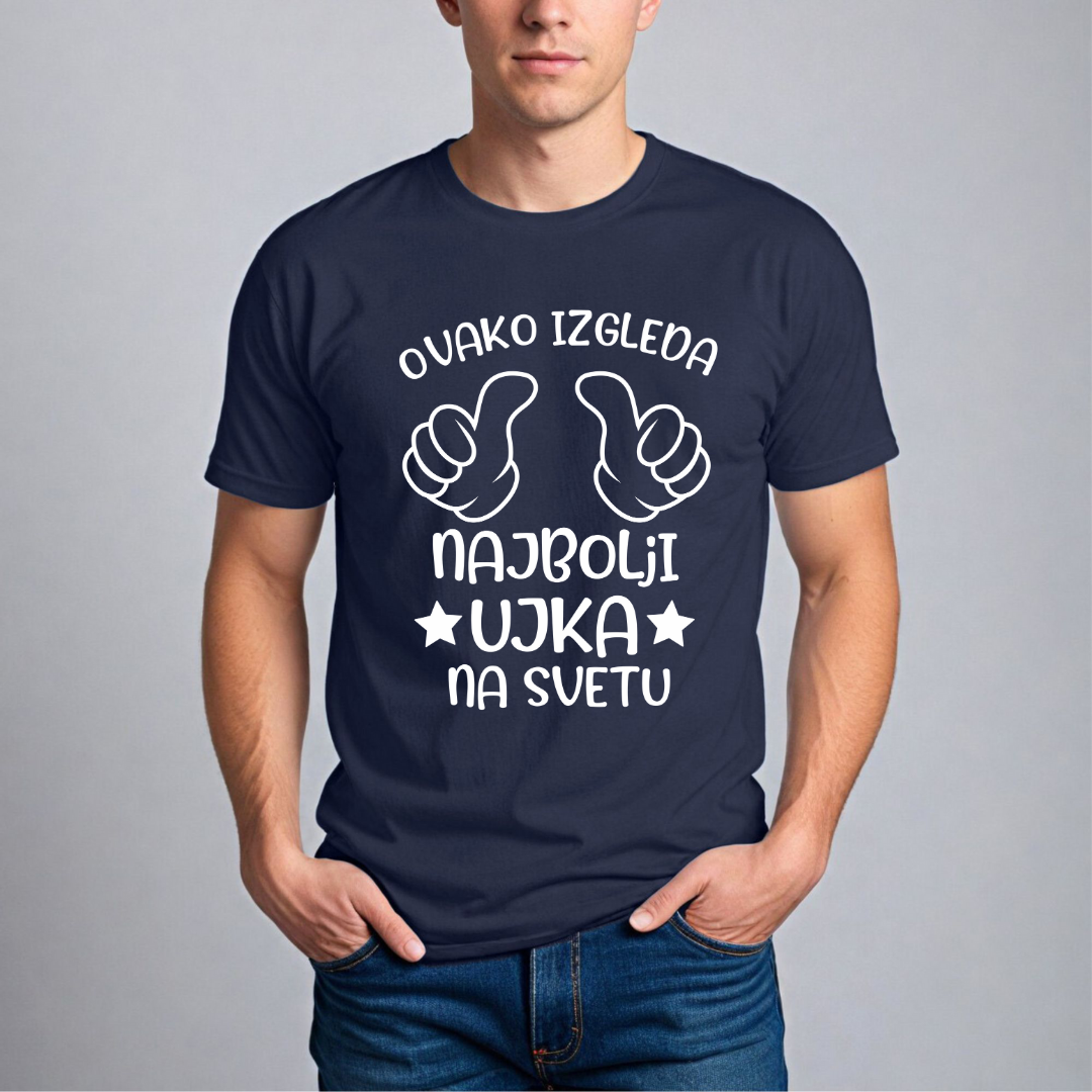 Muška Majica - Ovako Izgleda Najbolji Ujka Na Svetu