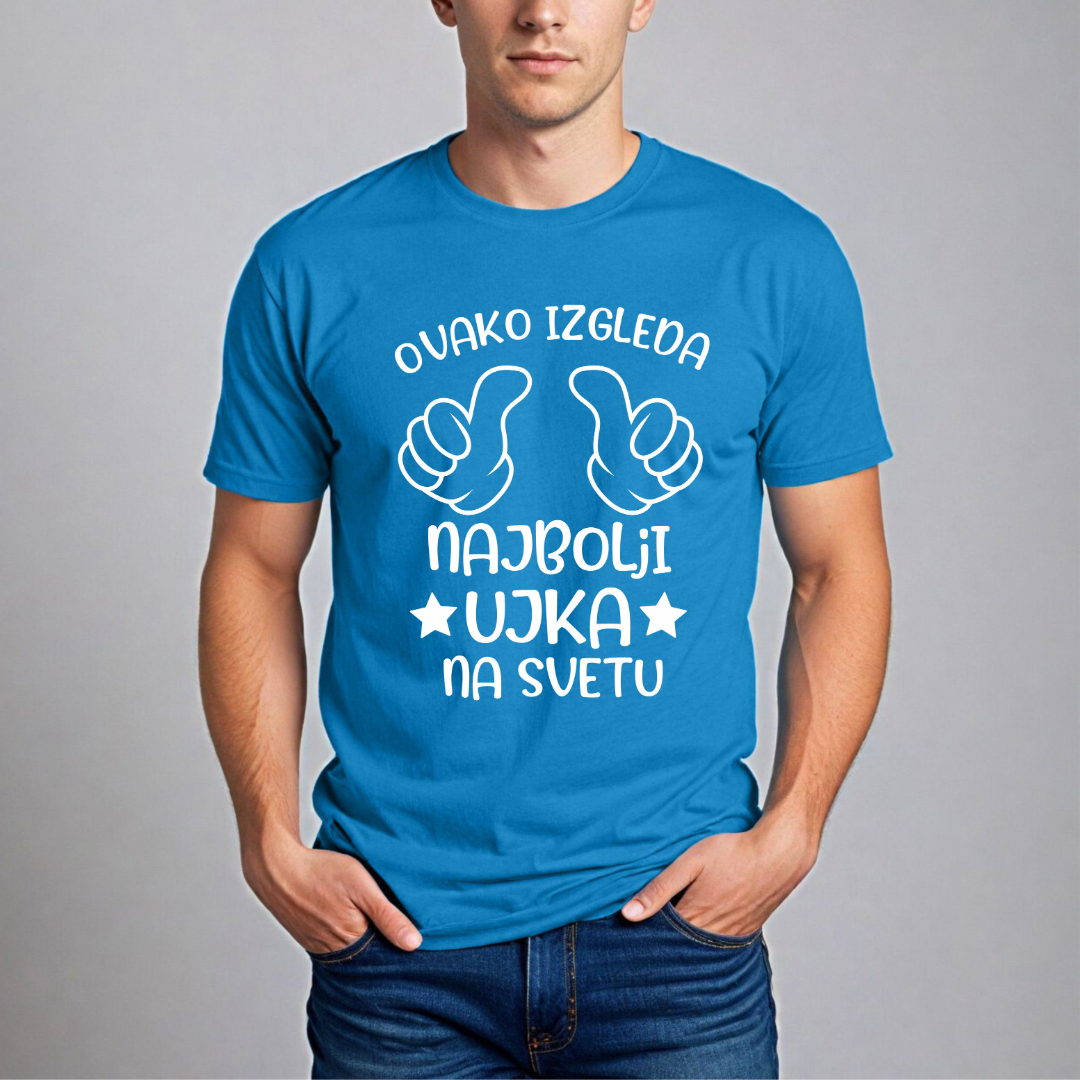 Muška Majica - Ovako Izgleda Najbolji Ujka Na Svetu