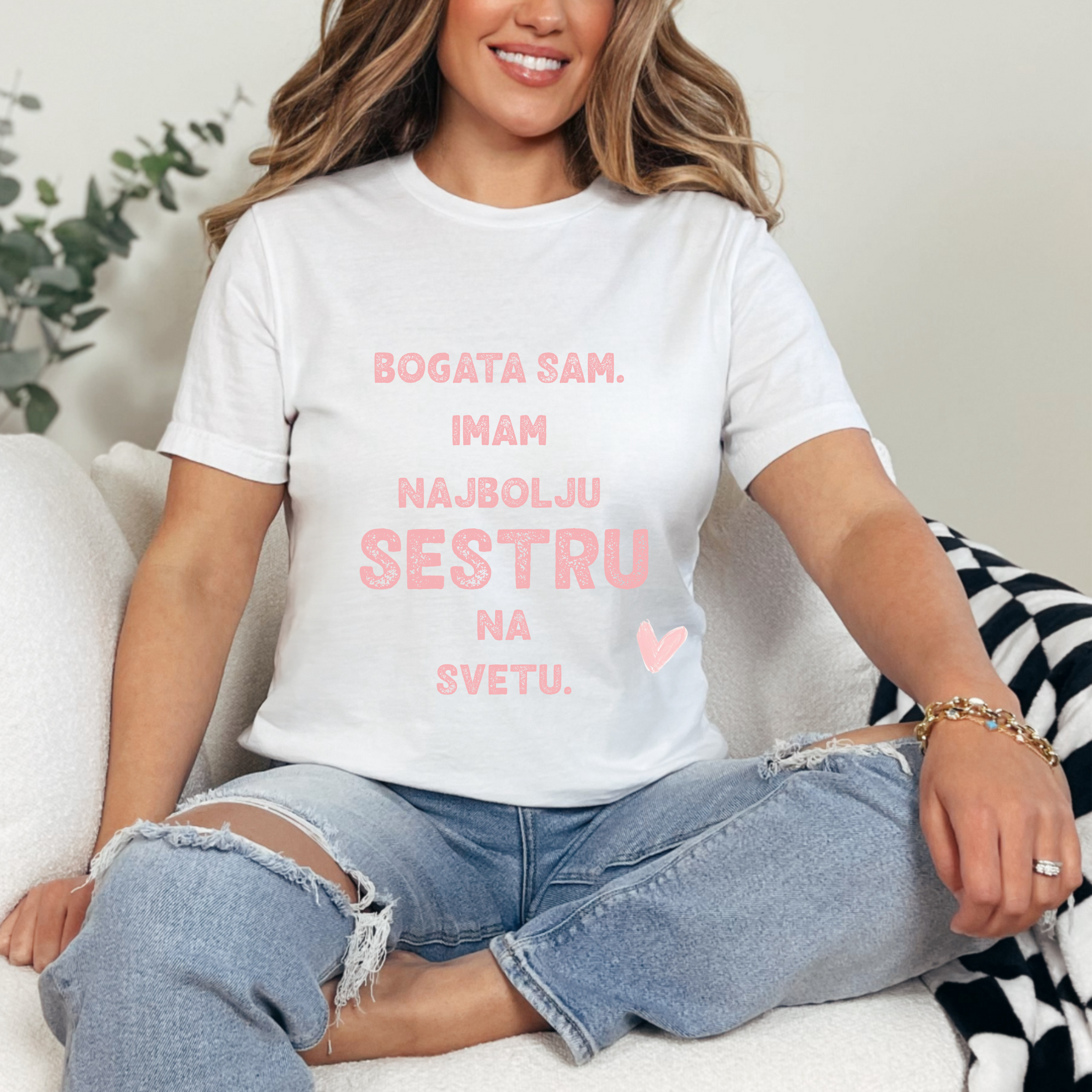 Ženska Majica - Bogata Sam
